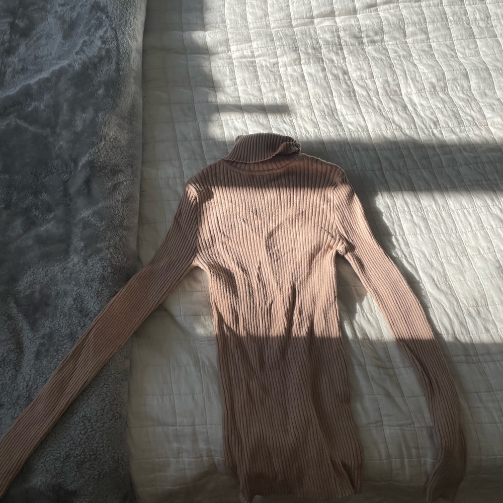 Forever 21 Ribbed Knit Sweater in Brown